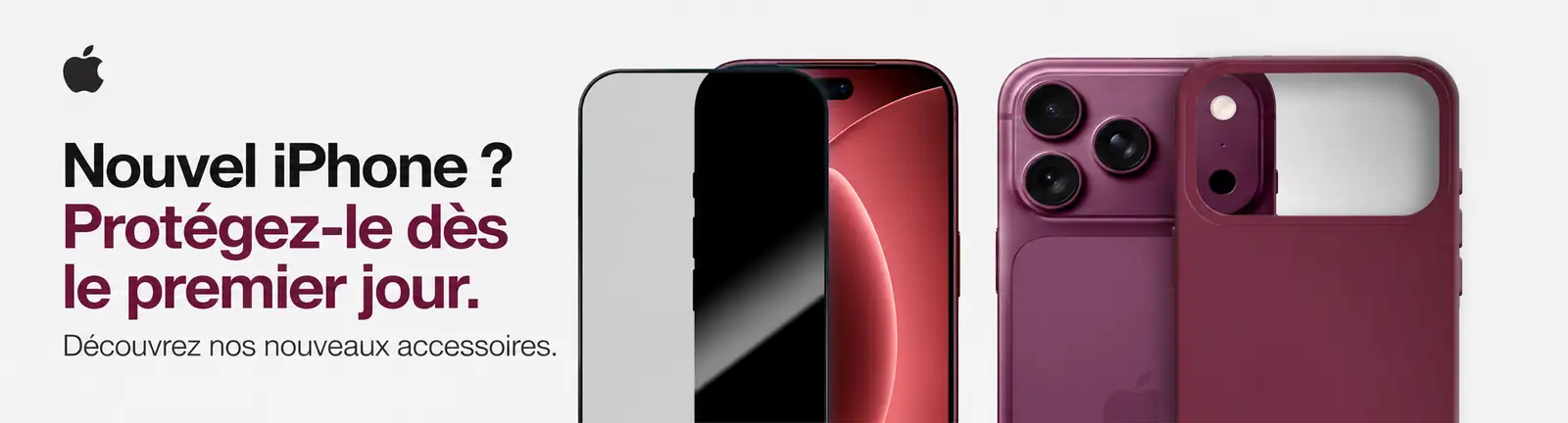 Nouvel iPhone ? Protégez-le dès le premier jour – coques et verres trempés à Genève