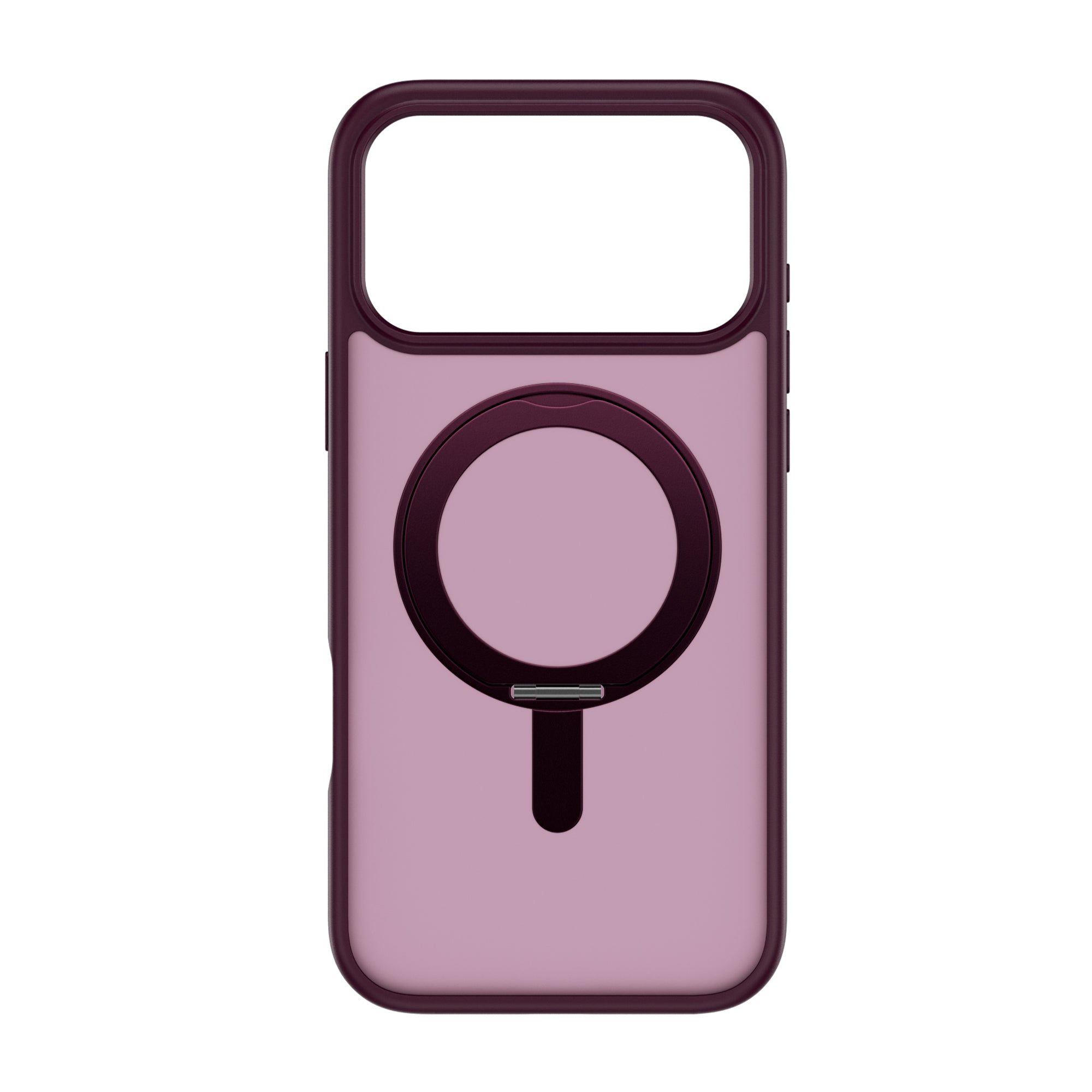 Coque magnétique toucher doux avec béquille intégrée – iPhone 17 / 17 Pro / Pro Max — accessoire disponible chez Phonelab Store, Rue de Lausanne 29, Genève