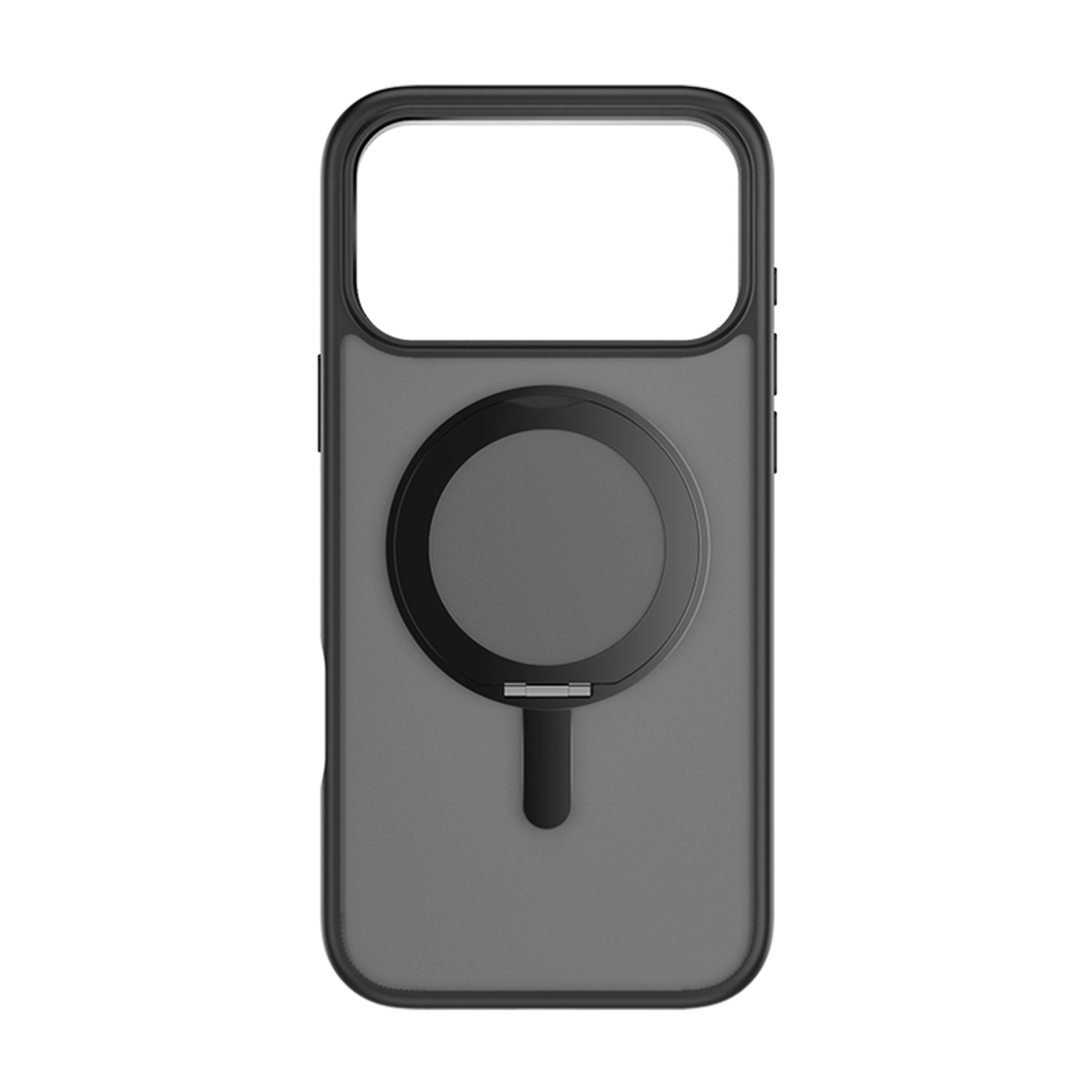 Coque magnétique toucher doux avec béquille intégrée – iPhone 17 / 17 Pro / Pro Max — accessoire disponible chez Phonelab Store, Rue de Lausanne 29, Genève