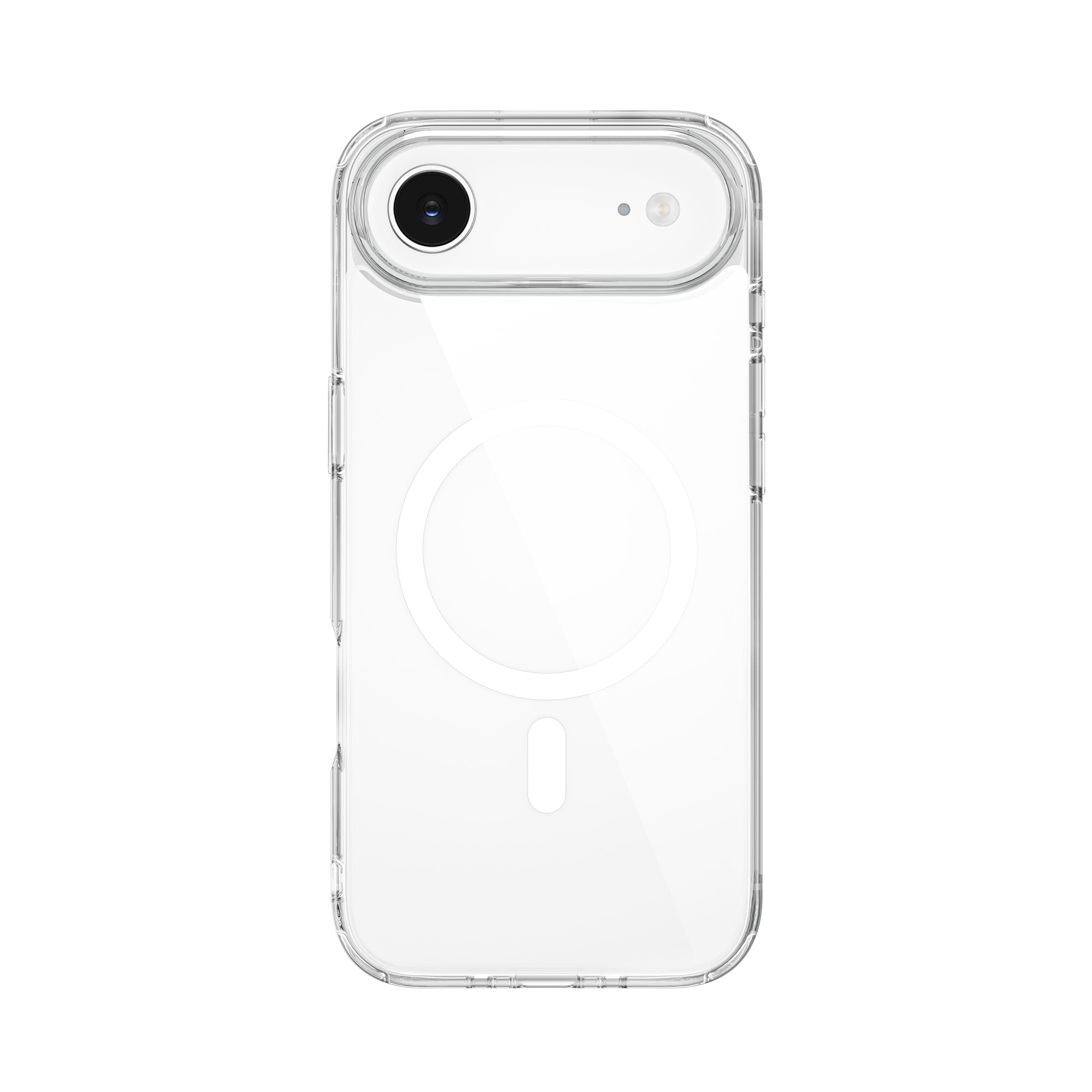 Coque magnétique transparente renforcée 2,5 mm – iPhone 17 / 17 Pro / Pro Max — accessoire disponible chez Phonelab Store, Rue de Lausanne 29, Genève
