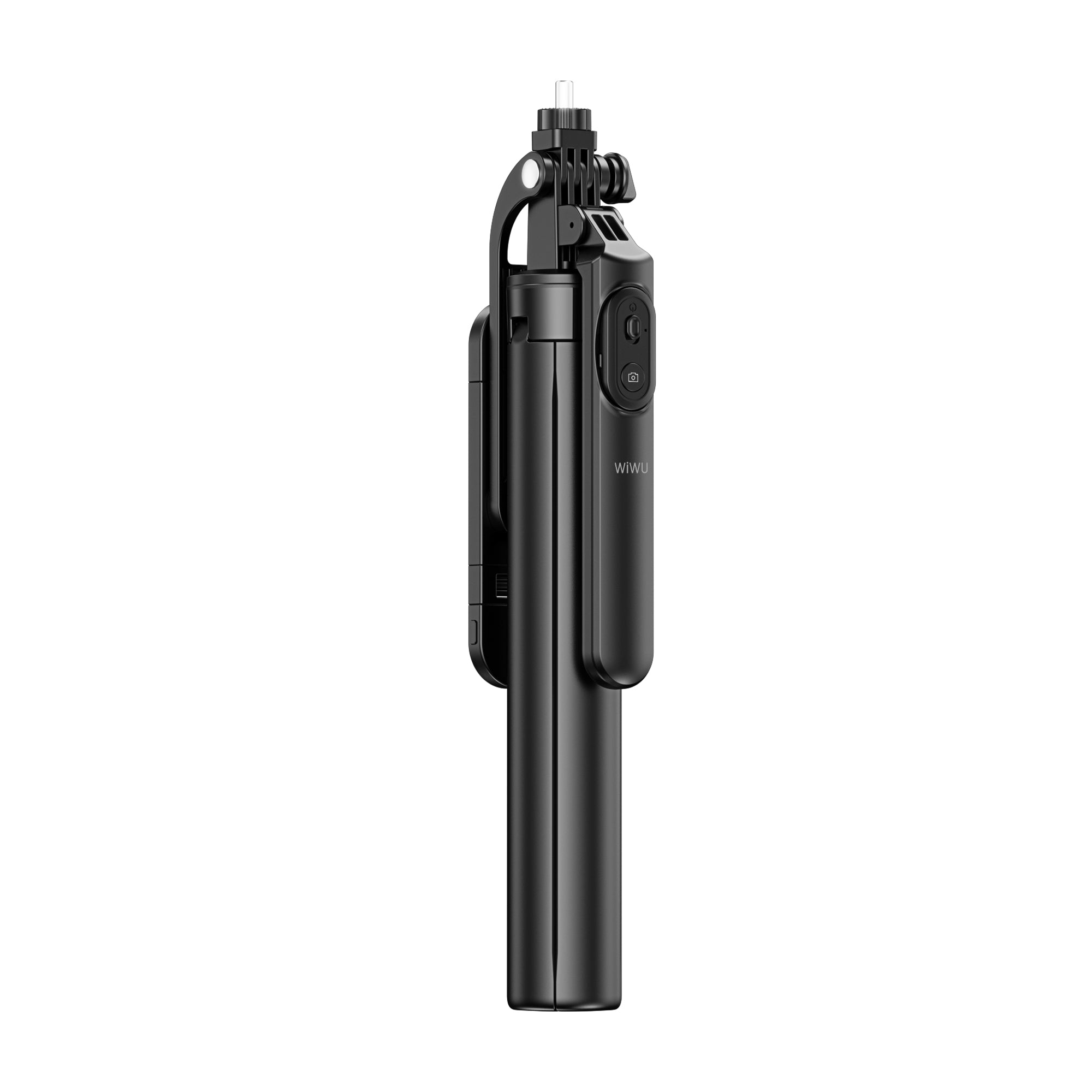 Perche à selfie rotative 360° – bras long 180 cm — accessoire disponible chez Phonelab Store, Rue de Lausanne 29, Genève