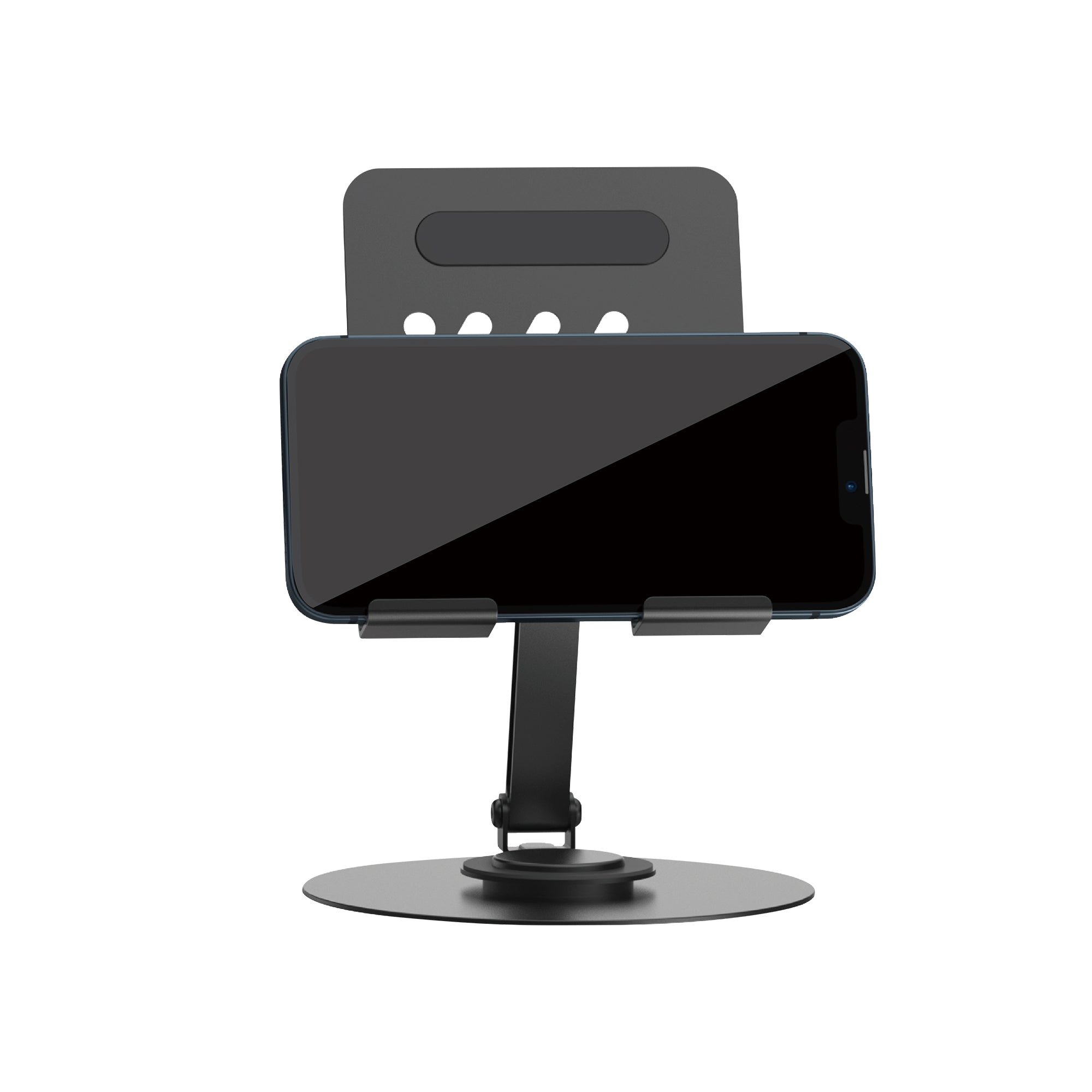 Support de bureau rotatif pour smartphone — accessoire disponible chez Phonelab Store, Rue de Lausanne 29, Genève