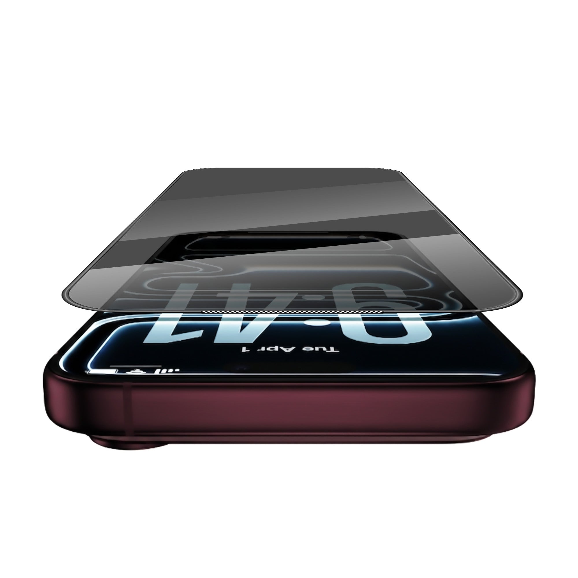 Verre trempé anti-espion 2.5D – iPhone 17 / 17 Pro / Pro Max — accessoire disponible chez Phonelab Store, Rue de Lausanne 29, Genève