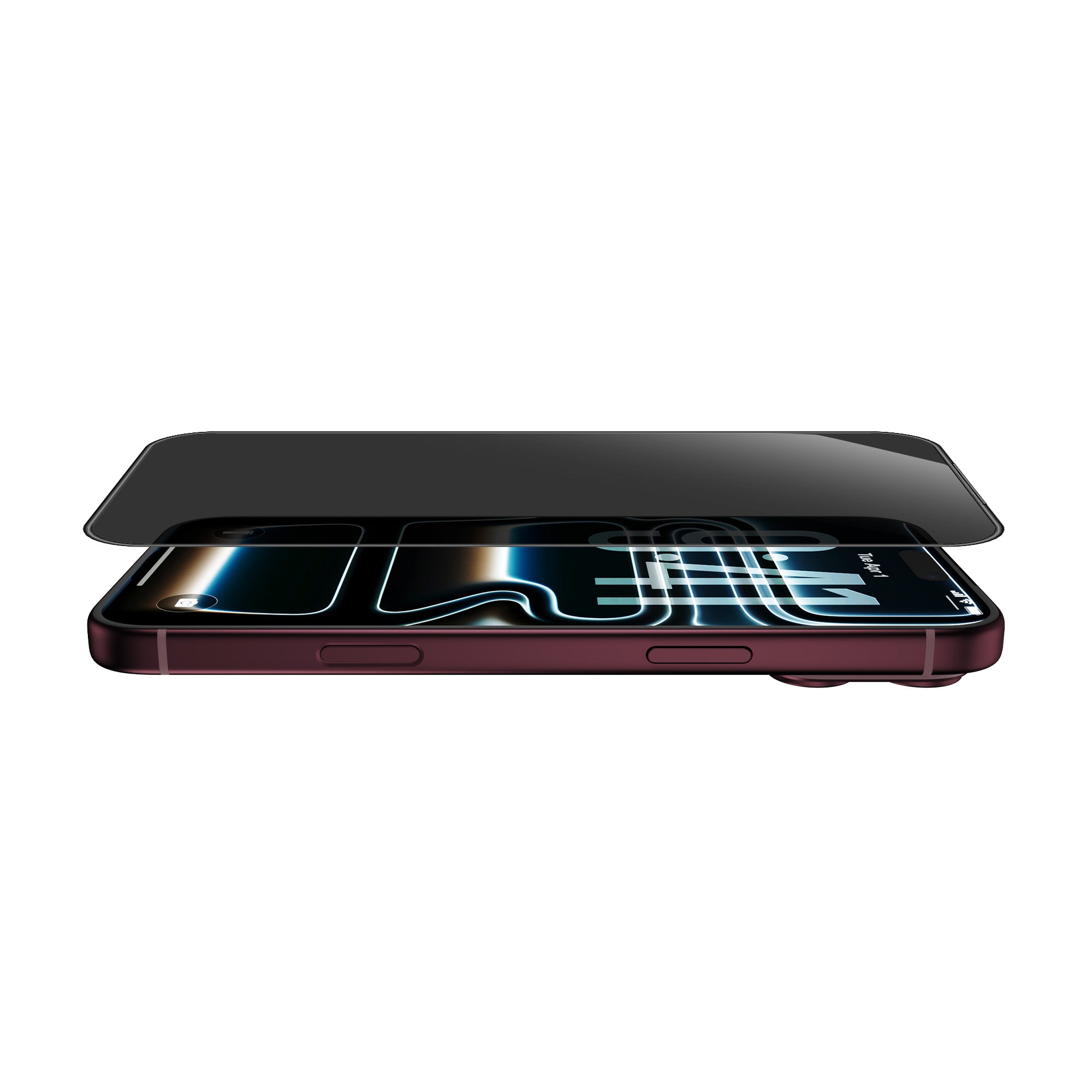 Verre trempé anti-espion 2.5D – iPhone 17 / 17 Pro / Pro Max — accessoire disponible chez Phonelab Store, Rue de Lausanne 29, Genève