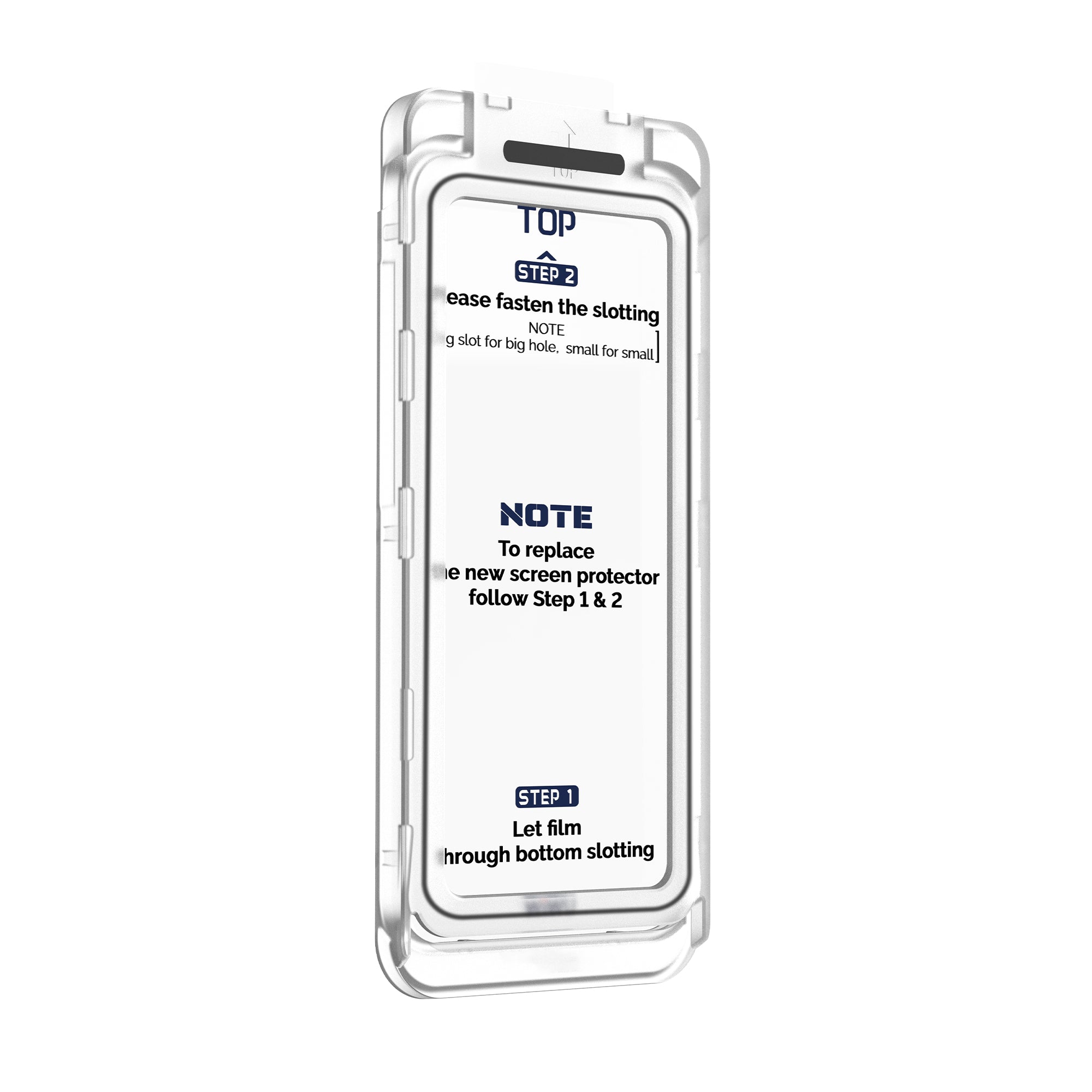 Verre trempé avec kit de pose anti-poussière – iPhone — accessoire disponible chez Phonelab Store, Rue de Lausanne 29, Genève