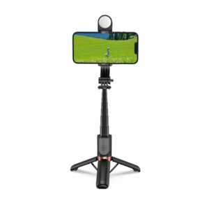 mini portable selfie stick with remote control wireless bleutooth Selfie stick for photo Wi-SE011 with beauty Light